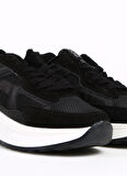 Siyah Kadın Sneaker PASSOW