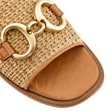 Kadın Meıdlıng Düz Terlik-Taba | 39