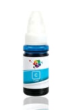 QC Canon Pixma G3100 Uyumlu Yazıcı Mürekkebi 70ml C Cyan Mavi Dye