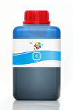 QC Canon Pixma MG5550 Uyumlu Yazıcı Mürekkebi 500ml C Cyan Mavi Dye