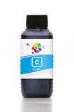 QC Epson EcoTank Pro ET 5850 Uyumlu Süblimasyon Mürekkep 100ml C DS Cyan Mavi
