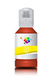 QC Epson EcoTank ET 2650 Uyumlu Yazıcı Mürekkebi 140ml Y Yellow Sarı Dye