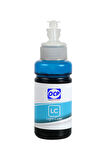 OCP Epson L801 Uyumlu Yazıcı Mürekkebi 70ml LC Light Cyan Açık Mavi Dye
