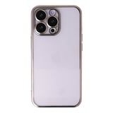iPhone 13 Pro Max Kılıf Kamera Korumalı Lensli Silikon - Gold