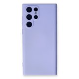 Samsung Galaxy S22 Ultra Kılıf Nano İçi Kadife Silikon - Lila