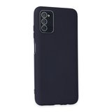 Samsung Galaxy A03s Kılıf Lansman Glass Kapak - Lacivert