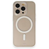 Newface Grand iPhone 13 Pro MagSafe Kılıf - Beyaz
