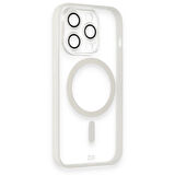 Newface Grand iPhone 13 Pro MagSafe Kılıf - Beyaz