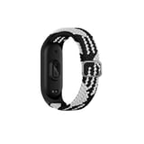 Xiaomi Uyumlu Mi Band 6 Kordon (saat Değildir) - Siyah-beyaz