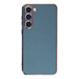 Samsung Galaxy S23 Kılıf Volet Luxury Seri Kamera Korumalı Silikon Kapak