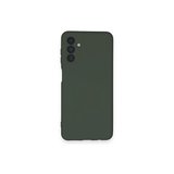Samsung Galaxy A14 4g Kılıf Nano İçi Kadife Silikon - Koyu Yeşil
