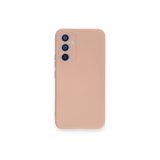 Newface Samsung Uyumlu Galaxy A34 5G Kılıf Nano içi Kadife Silikon - Pudra