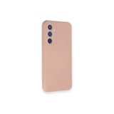 Newface Samsung Uyumlu Galaxy A34 5G Kılıf Nano içi Kadife Silikon - Pudra