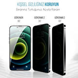 iPhone 14 Pro Kolay Uygulama Aparatlı 5D Magic Box Hayalet Privacy Cam Ekran Koruyucu 