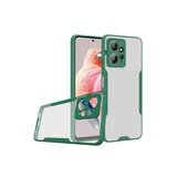 Newface Xiaomi Redmi Note 12 4G Kılıf Platin Silikon - Yeşil