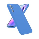 Newface Samsung Galaxy A24 4G Kılıf First Silikon - Mavi