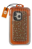 Fuchsia iPhone 15 Pro Max ile Uyumlu Kılıf HBC-222 Bern Kapak - Kahverengi