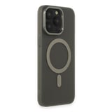 Newface iPhone 15 Pro Max Kılıf Lodos Magneticsafe Mat Kapak - Titan Gri