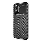 Xiaomi Redmi 13C Kılıf Focus Carbon Silikon Kapak