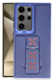 Fuchsia Samsung Galaxy S24 Ultra ile Uyumlu HBC-248 Lima Standlı Kapak - Lacivert
