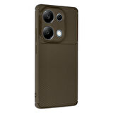 Xiaomi Redmi Note 13 Pro 4G Kılıf Focus Carbon Silikon Kapak
