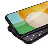 Samsung Galaxy A05 Kılıf Focus Deri Desen Silikon Kapak