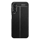 Samsung Galaxy A05s Kılıf Focus Deri Desen Silikon Kapak