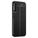 Samsung Galaxy A05s Kılıf Focus Deri Desen Silikon Kapak