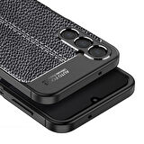 Samsung Galaxy A05s Kılıf Focus Deri Desen Silikon Kapak