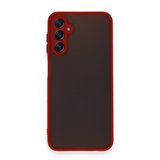 Newface Samsung Galaxy A25 5G Kılıf Montreal Silikon Kapak - Kırmızı