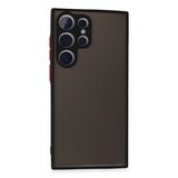 Samsung Galaxy S24 Ultra Kılıf Montreal Silikon Kapak - Siyah