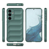 Samsung Galaxy S24 Kılıf Optimum Lens Çerçeveli Silikon Kapak