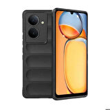 Xiaomi Redmi 13C Kılıf Optimum Lens Çerçeveli Silikon Kapak