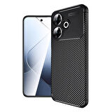 Xiaomi Redmi 13 4G Kılıf Focus Carbon Silikon Kapak