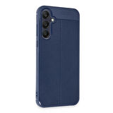 Samsung Galaxy A35 5G Kılıf Focus Deri Desen Silikon Kapak
