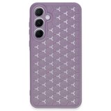 Newface Samsung Galaxy A25 5G Kılıf Petek Silikon Kapak - Lila