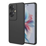 Newface First Oppo Reno 11F Silikon Kılıf - Siyah