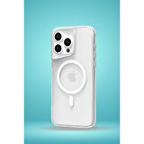 Newface PC Poso iPhone 16 Pro MagSafe Kılıf - Şeffaf