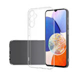 Samsung Galaxy M34 5G Kılıf Kamera Korumalı Silikon Şeffaf Kapak