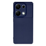 Xiaomi Redmi Note 13 Pro 4G Kılıf Focus Carbon Silikon Kapak