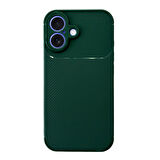 iPhone 16 Kılıf Focus Carbon Silikon Kapak