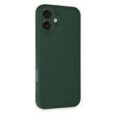 iPhone 16 Plus Kılıf Kamera Korumalı Lansman Silikon Kapak