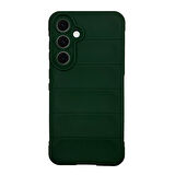Samsung Galaxy S24 FE Kılıf Optimum Lens Çerçeveli Silikon Kapak