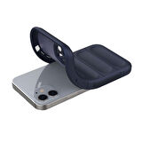 iPhone 16 Plus Kılıf Optimum Lens Çerçeveli Silikon Kapak