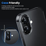iPhone 16 / iPhone 16 Plus Raze Metal Kamera Lens Koruyucu
