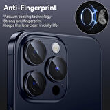 iPhone 15 Pro / iPhone 15 Pro Max Raze Metal Kamera Lens Koruyucu