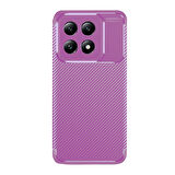 Xiaomi 14T Kılıf Focus Carbon Silikon Kapak