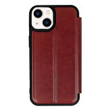 iPhone 13 / iPhone 14 Kılıf Flip Cover Seri Kapaklı Kılıf