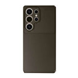 Samsung Galaxy S25 Ultra Kılıf Focus Carbon Silikon Kapak