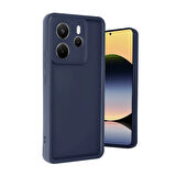 Newface Viera Xiaomi Redmi Note 14 4G Silikon Kılıf - Lacivert